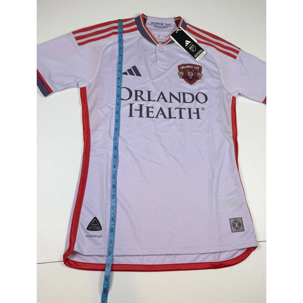 Adidas‎ Orlando City SC 2024-25 Authentic Away Jersey Mens XS Purple HZ6208 NEW